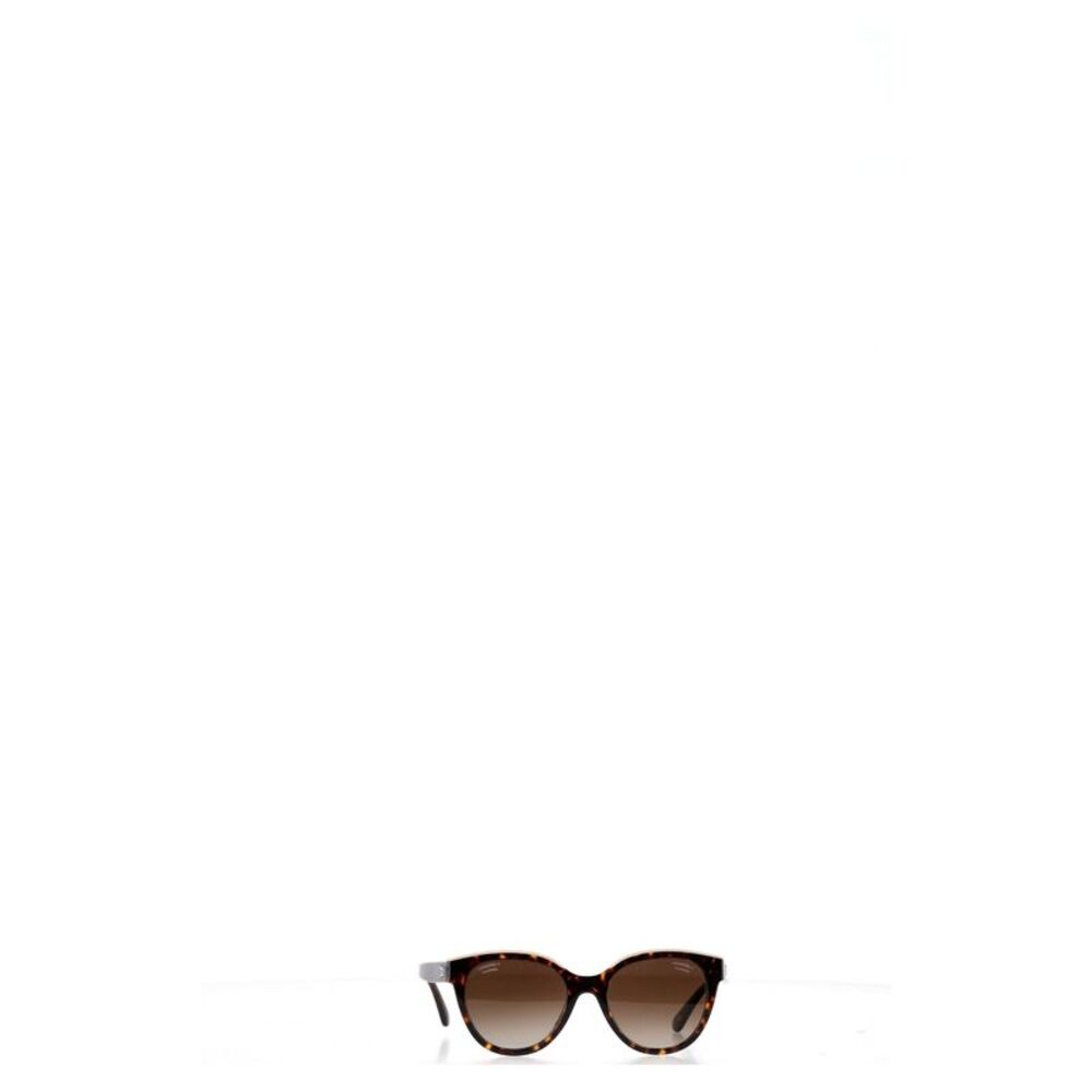 Chanel CC Tortoise Butterfly Sunglasses in Brown Acetate - Picture 5 of 8